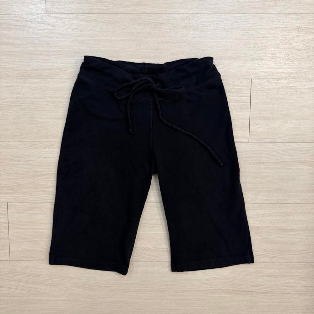 Y2K Marika Black Capri Pants Womens Size Medium Casual